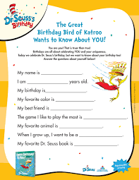 Seuss's sleep book, commonly referred to as the sleep book, is a children's book written by dr. Dr Seuss Printables And Activities Brightly