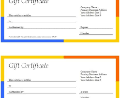 20 free printable gift certificate
