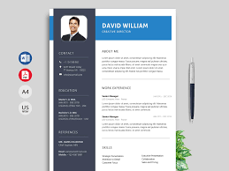 Download it for free and stand out among others by introducing your professional information in an original way. Modern Resume Cv Template Free Download 2020 Resumekraft Downloadable Resume Template Resume Template Word Cv Template Free