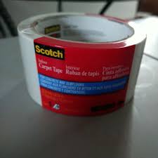 scotch double sided carpet tape strong
