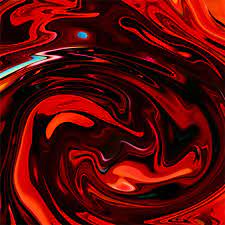 red swirl float abstract 4k iPad ...