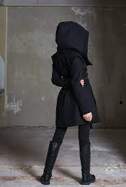 Winter Coat Wool Coat Women Black Coat