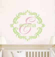 Personalized Vinyl Wall Decal Shabby
