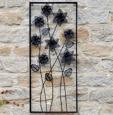 Framed Flower Wall Art 30 X 70cm