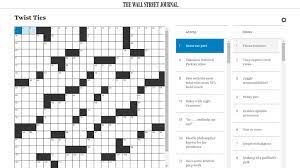 wsj crossword answers today updated