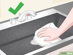 how to clean a black sink 3 effective