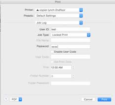 I checked with site for copier tech. How To Set Your User Code For Printing To A Ricoh Copier In Mac Department Of Biology