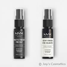 1 nyx make up setting spray mini größe