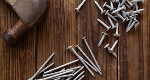 types of roofing nails a old time