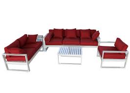 outdoor sofa aluminum l shaped sofa set