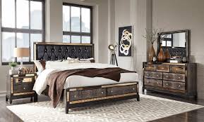 Mirrored accent panels bring extra glitz to the design and make this a stunning set to admire! Mirror Storage Bedroom Set Chocolate Global Furniture Furniture Cart