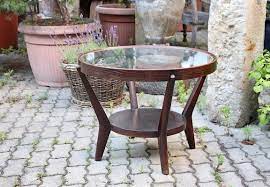 Art Deco Oak Coffee Table Side Table By