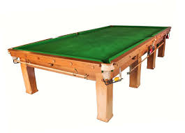 full size oak snooker table by e j riley