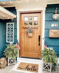 35 entrance front door décor ideas to