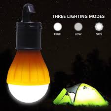 Portable Led Camping Lantern Tent Light With Easy To Hang Hook Eachpole