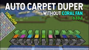 minecraft carpet duper without c