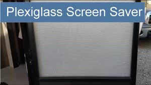 Screen door guards protect your screen door, help keep it looking great, and save you from having to replace dented or torn screens. Pet Proofing Your Rv Screen Door With Plexiglass Easy Diy Save Your Screen Youtube