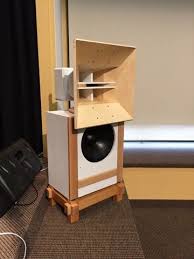 In february 2006 i decided to build a pair of horn speakers using a full range driver in a back loaded horn design. Joseph Crowe S Diy Speaker Building Blog Diy Speakers Speaker Design Loudspeaker