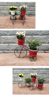 vine bicycle plant stand iron
