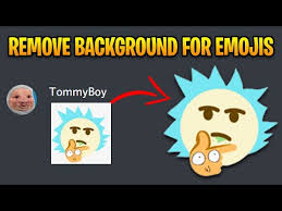 remove background to discord emojis