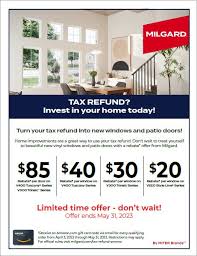New Tax Refund Promotion Begins April