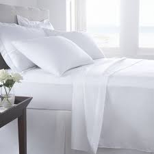 Luxury White Bed Linen Bed Sheet Sets