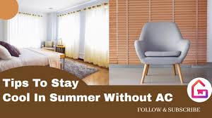 how to keep your house cool in summer