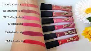 l oreal infallible pro matte gloss