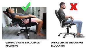 are gaming chairs good for your back