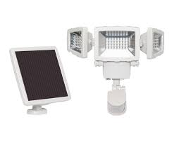 Westinghouse Solar Lighting Intelligent Triple Head Led Solar Powered Outdoor Security Flood Light With Motion Sensor Reviews Wayfair