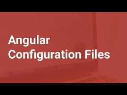 angular configuration using json files