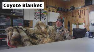 coyote fur blanket you