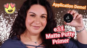 elf matte putty primer application