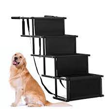 Coziwow Foldable Dog Stairs Ramp For