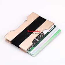 Icard metal is our heavyweight champion. Wholesale Metal Credit Card Wallet Rfid Aluminium Credit Card Holder