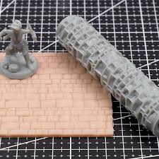 3d Printable Stone Wall Texture Roller