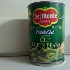 calories in del monte cut green beans