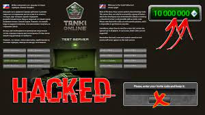 tanki how to hack into test