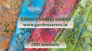 garden vareli brand nara chiffon sarees