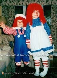 coolest homemade raggedy ann and andy