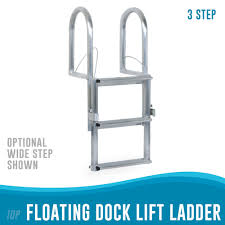 floating dock lift ladder
