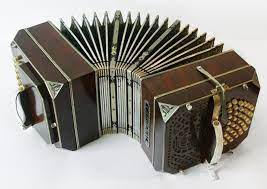 Musical instruments that can most commonly be heard during a tango dance are the traditional accordion, bandoneon (tango accordion), piano, guitar, violin, double bass and a human voice. Tango Music Wikipedia