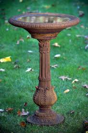 34 Victorian Fern Leaf Bird Bath