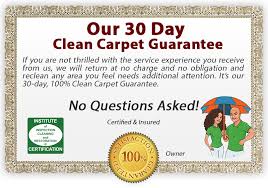 certificate san jose carpet cleaning