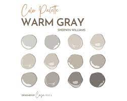 Warm Gray Color Palette Sherwin