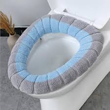 Washable Cloth Toilet Seat Cover
