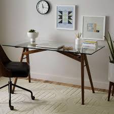 Available with or without the air glass desk l by gallotti & radice. Glass Top Desks Bring Style Into The Workspace