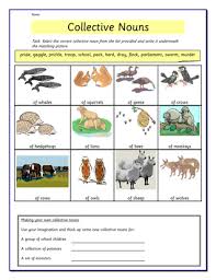 Collective Nouns Nouns And Adjectives