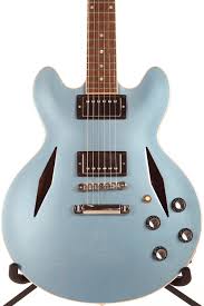 Only 300 made in blue and ebony, not known how many of each color, but it sure is a rare bird. 2013 Gibson Custom Shop Cs 336 Benchmark Limited Edition Pelham Blue D Guitar Chimp