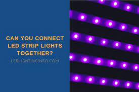 connect led strip lights together